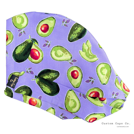 Avocado Toss on Lilac | Pixie - Custom Caps Co. 