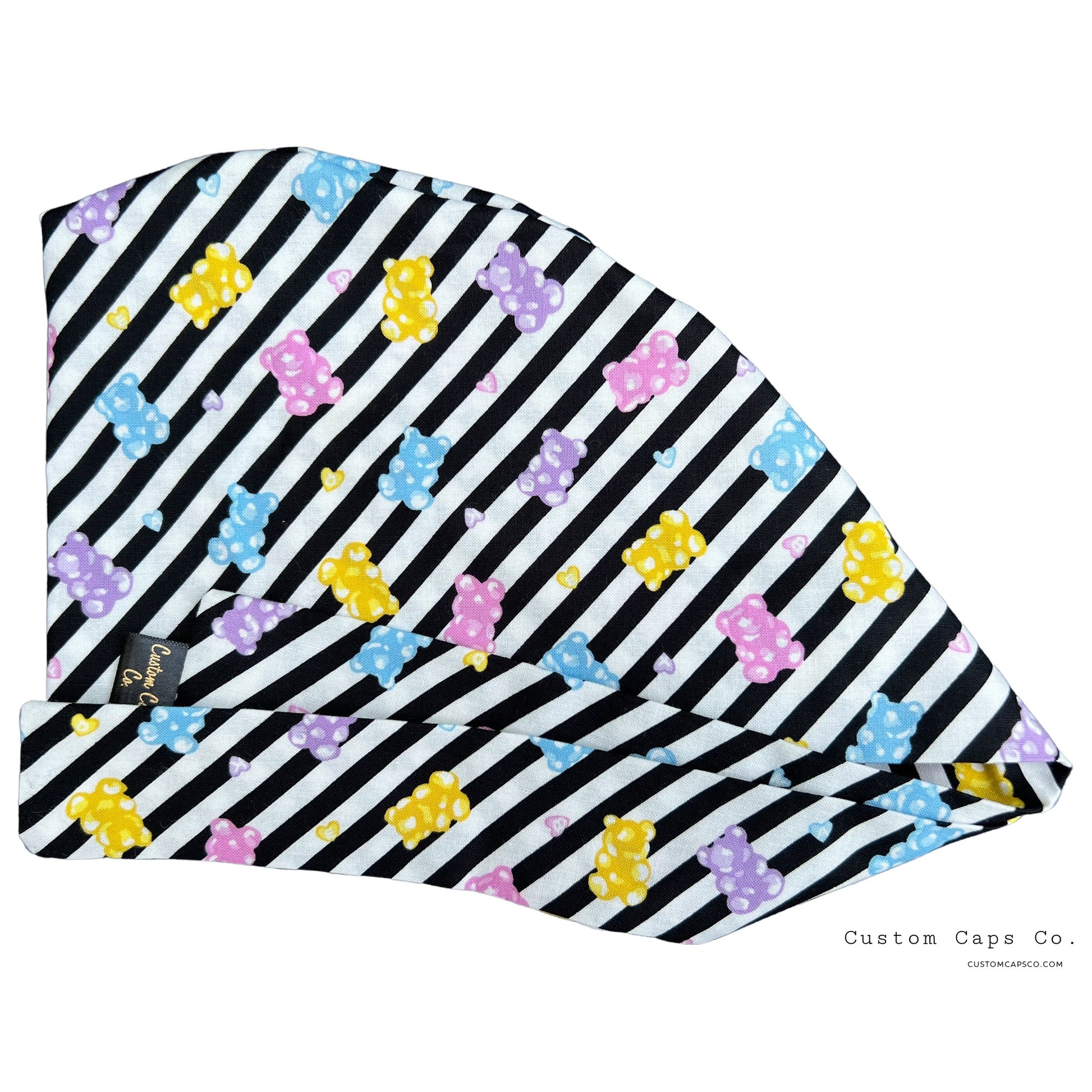 Gummy Bears on Stripes | Pixie - Custom Caps Co. 