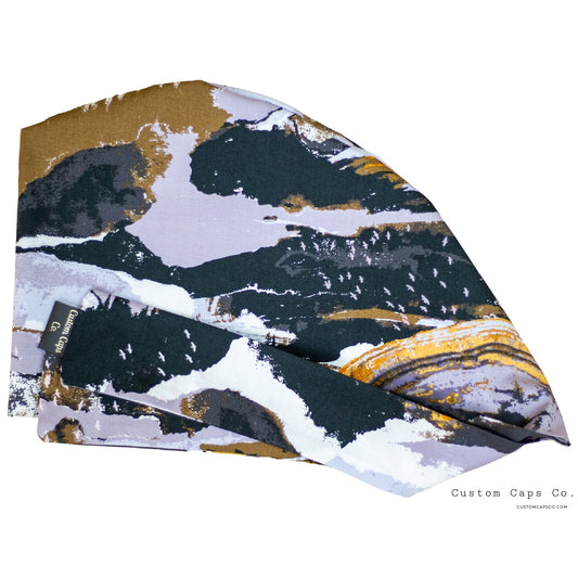 Landscape in Lilac | Metallic Gold | Pixie - Custom Caps Co. 